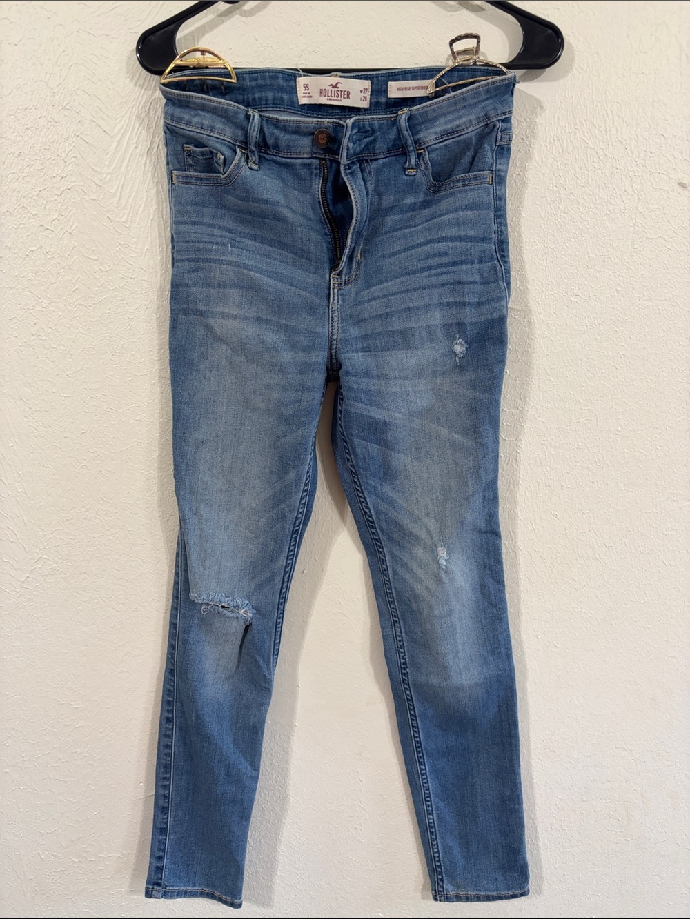 Hollister Women's High Rise Super Skinny Jeans